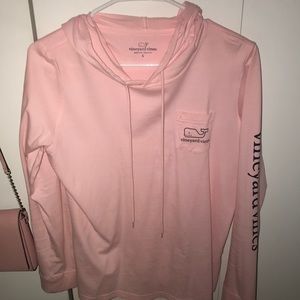 Vineyard Vines light pink long sleeve